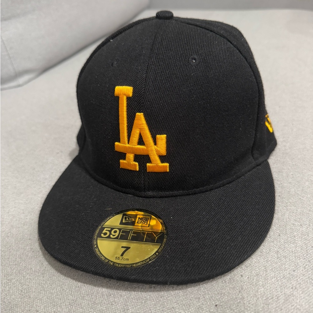 New Era Black and Gold LA Cap